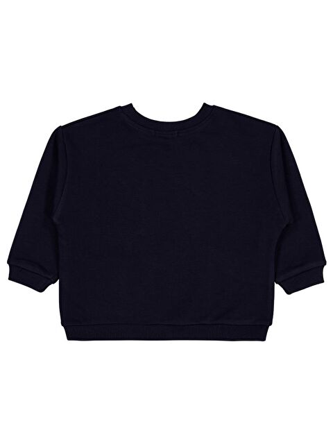 Civil Boys Cebi Surat Nakışlı 2-5 Yaş Sweatshirt - Lacivert 5-6 Yaş - S000483338-21164