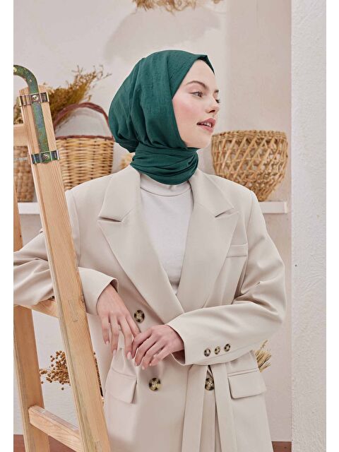 Fresh Scarfs Bambu Şal Petrol - S000420480-20019
