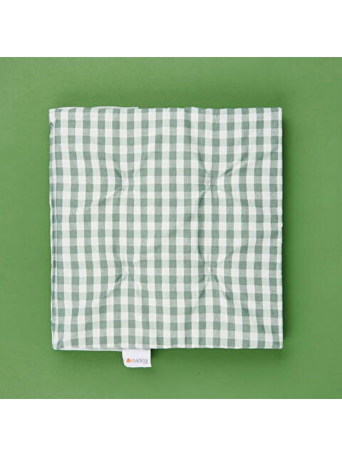 Evidea Soft Guarda Sandalye Minderi - Yeşil - 38x38 cm - S000366233-18194