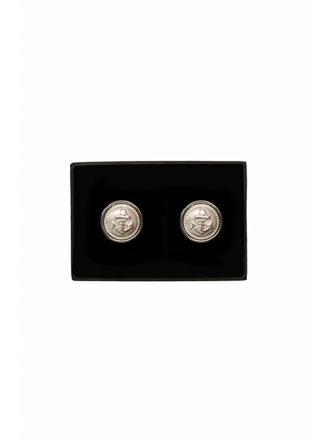 Altınyıldız Classics Erkek Gri Düz Gri Klasik Kol Düğmesi - S000416538-20600