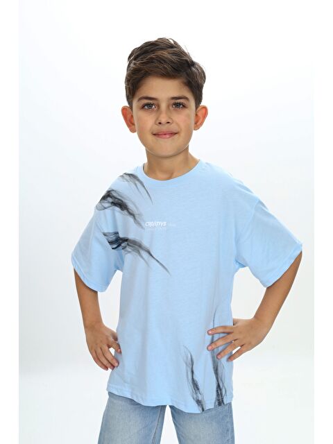 Toontoykids Erkek Çocuk Creatıve Sis Baskılı Tişört - S000392809-37401