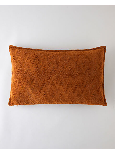 English Home Amelie Dekoratif Kırlent 35x55 cm Hardal - S000437239-20074