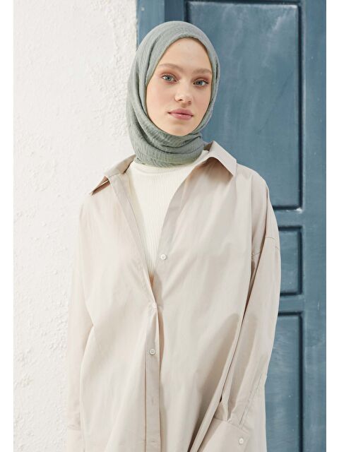 Fresh Scarfs Bürümcük Şal Mınt - S000420524-1180