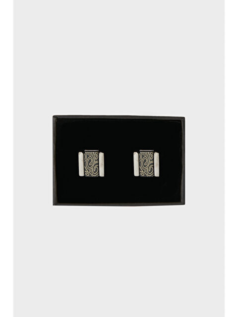 Altınyıldız Classics Erkek Antrasit Metal Kol Düğmesi - S000416542-29666