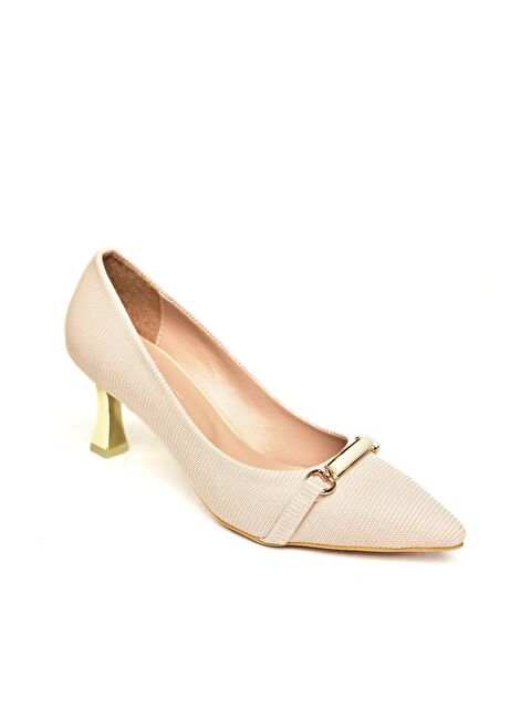 Fox Shoes U6760374 Ten Kadın Topuklu Ayakkabı - S000506300-26407