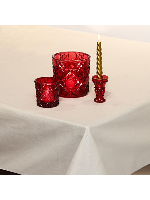 Missi Ekru Pamuklu Masa Örtüsü (140x180) - S000371310-19965