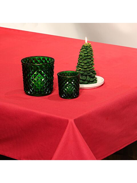 Missi Kırmızı Pamuklu Masa Örtüsü (140x180) - S000371313-20045