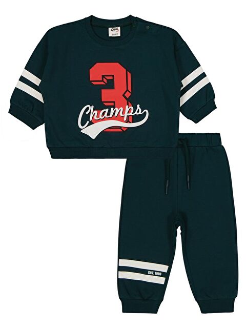 Civil Baby Baskılı 2' Li 6-18 Ay Takım - S000450214-18194