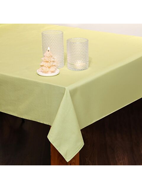Missi Yeşil Pamuklu Masa Örtüsü (140x180) - S000371315-18194