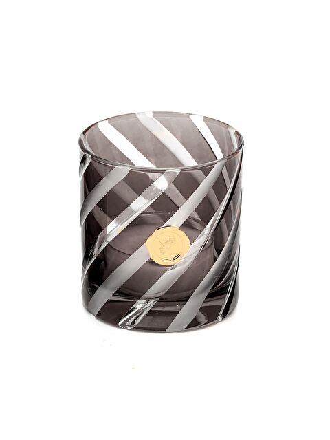Missi Siyah Spiral Kesme Cam Mumluk - S000390533-19351