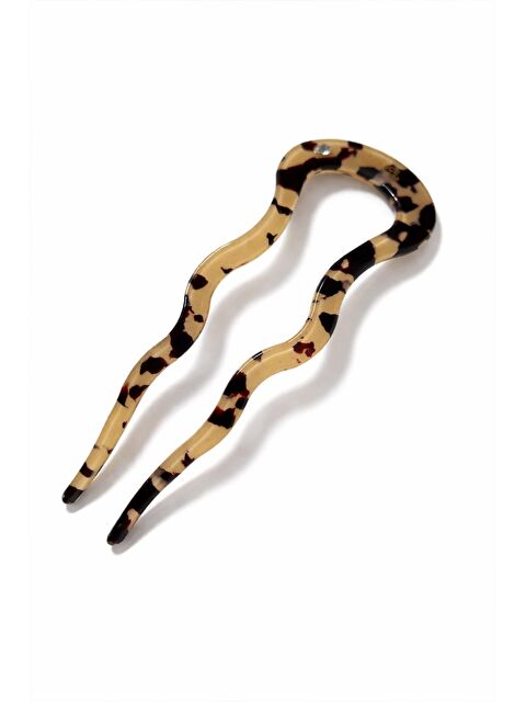 New Obsessions Lüks Fransız Kemik Handmade Topuz Tokası