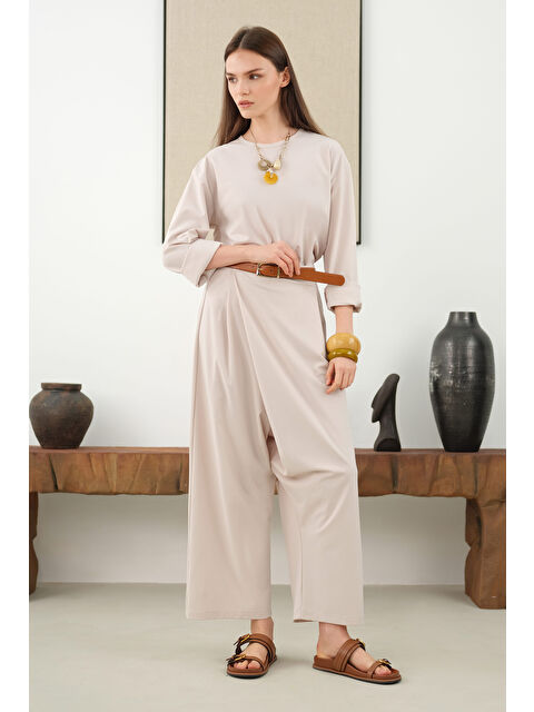 HE-QA Taşlanmış Modal Takım Soft Kaşmir