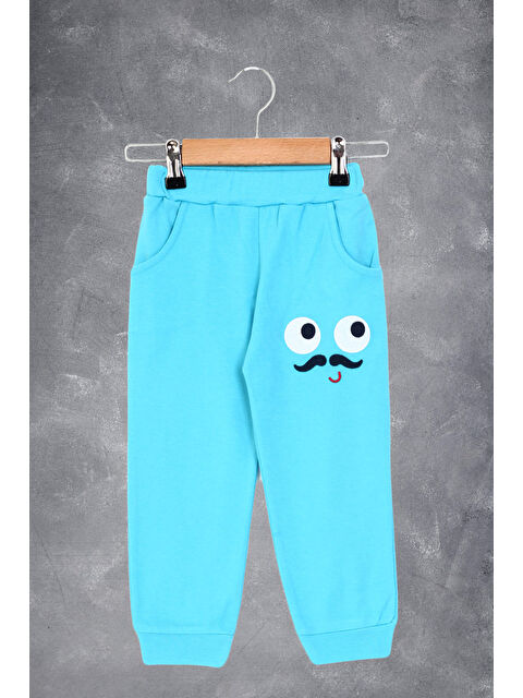 Toontoykids Erkek Çocuk İki Yanı Cepli Nakışlı Eşofman Alt - S000321018-20055