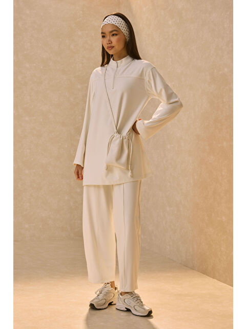 HE-QA Roba Detaylı Takım Beyaz