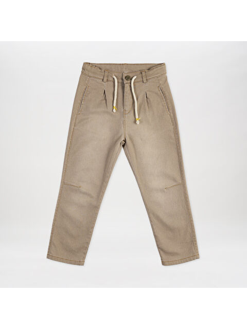 Panço Erkek Çocuk Yıkama Detaylı Pantolon - S000269784-19413