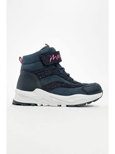 Mnpc Kız Çocuk Lacivert Suni Deri Suya Dayanıklı Anatomik Günlük Bot - S000447403-21164