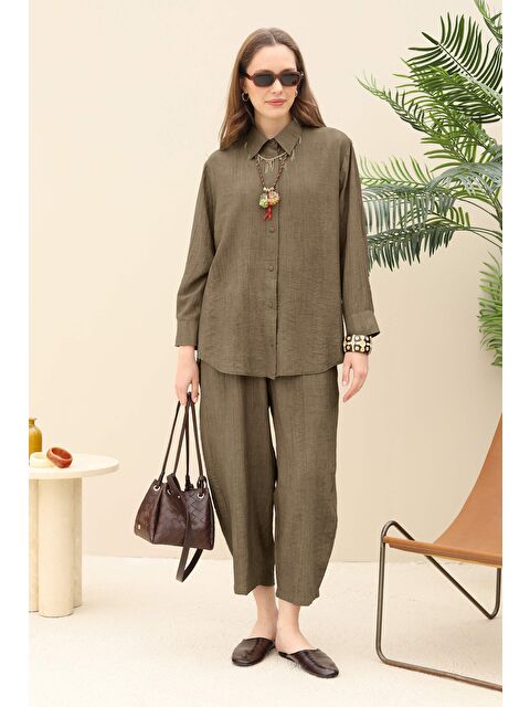 HE-QA Efektli Basic Takım Haki