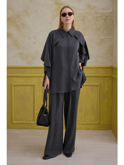 HE-QA Aller Detaylı Takım Antrasit