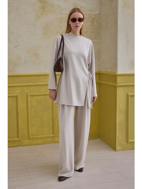 HE-QA Bağlama Detaylı Modal Takım Deniz Kabuğu