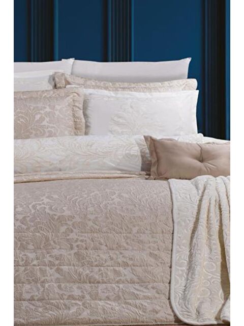 Çeyiz Diyarı Şehrazat 11 Parça Çeyiz Seti Krem - S000495018-19966