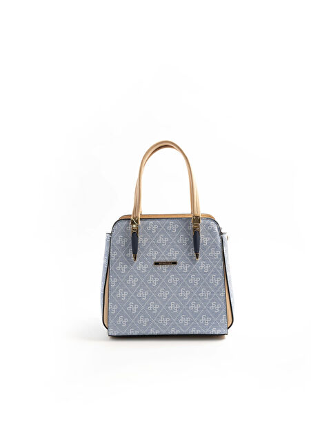 Silver Polo Kadın Omuz Çantası 1136-46543 SILVER POLO BAYAN ÇANTASI M178 MAVİ-MAT TEN - S000508774-17234