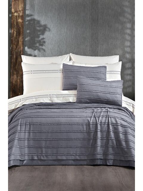 Çeyiz Diyarı Carla 9 Parça Çeyiz Seti Gri - S000495032-20600