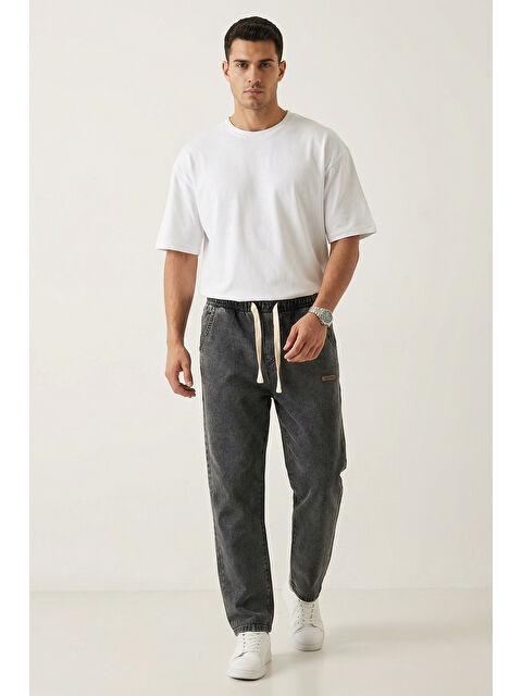 Bigdart Erkek Rahat Kesim Baggy Jean Pantolon 30073 - Antrasit - S000497656-29666