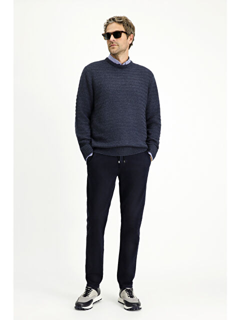 Kiğılı Regular Fit Beli Lastikli İpli Elastanlı Denim Jean Pantolon - S000408650-29672