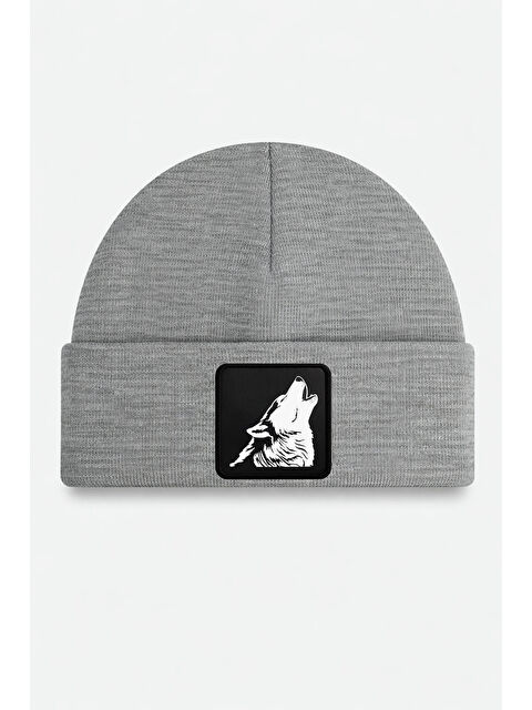 BlackBörk Logolu Gri Bere