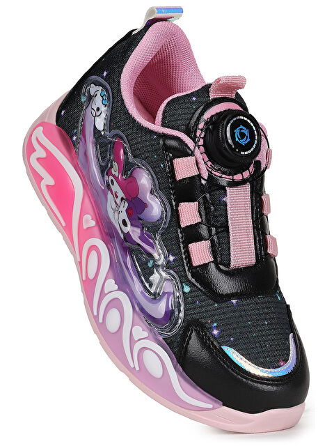 Kiko Kids Eldon Hafif Taban Bağcık Mekanizmalı Kız Çocuk Spor Ayakkabı