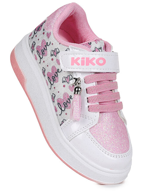 Kiko Kids Maria Cırtlı Simli Kız Çocuk Spor Ayakkabı