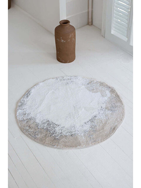 İrya Hypnos Yuvarlak Banyo Paspası 70x70  Bej - S000502880-19928