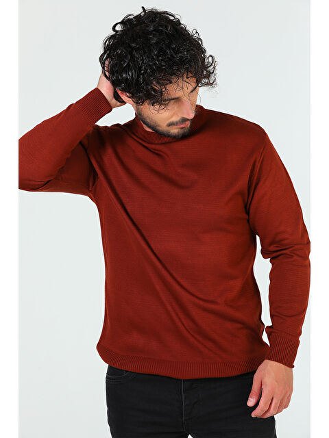 Mishar İtalia Erkek Yarım Balıkçı Yaka Triko Kazak - S000300693-18657