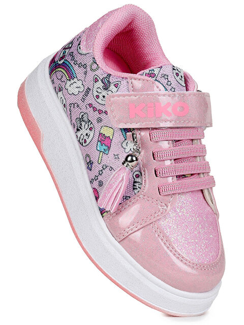 Kiko Kids Maria Cırtlı Simli Kız Çocuk Spor Ayakkabı