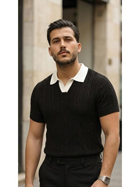 Jane's Erkek Polo Yaka Triko Tişört