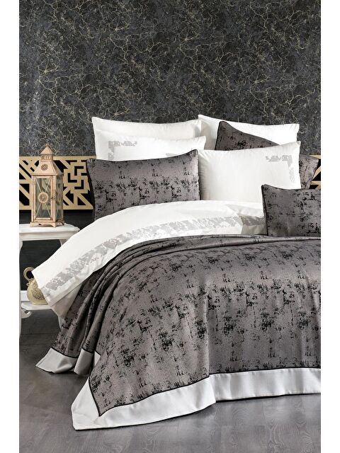 Çeyiz Diyarı Selda 10 Parça Çeyiz Seti Siyah - S000495050-19351