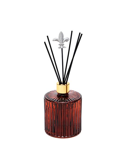 Missi 500 ml Kahverengi Fitilli Cam Dark Amber Oda Kokusu - S000390545-19413