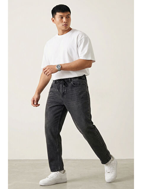 Bigdart Erkek Rahat Kesim Baggy Jean Pantolon 30075 - Antrasit - S000497669-29666