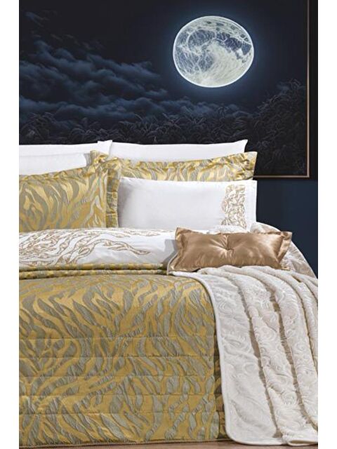 Çeyiz Diyarı Zeyna 11 Parça Çeyiz Seti Altın - S000495064-20076