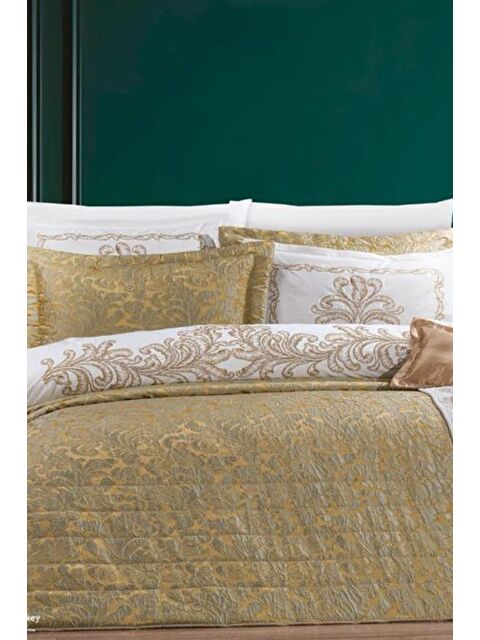 Çeyiz Diyarı Şehrazat 11 Parça Çeyiz Seti Altın - S000495065-20076