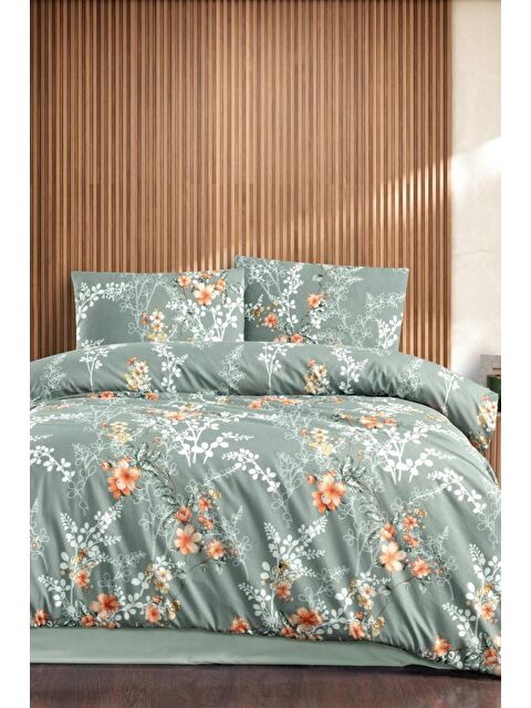 Çeyiz Diyarı Atra 6 Parça Comforter Çeyiz Seti Adaçayı - S000495066-18194