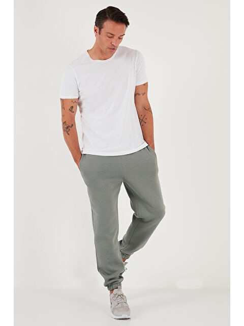 Buratti Pamuklu Regular Fit Normal Bel Lastikli Paça Cepli Erkek Eşofman Altı 59080153W4 - S000286914-17354