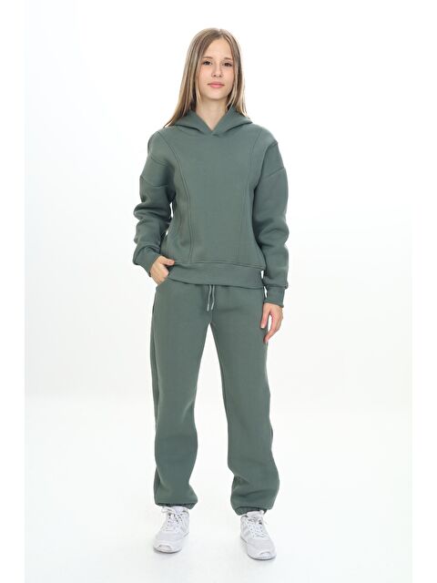 Toontoykids Kız Çocuk Kapüşonlu Eşofman Takım - S000305394-18194