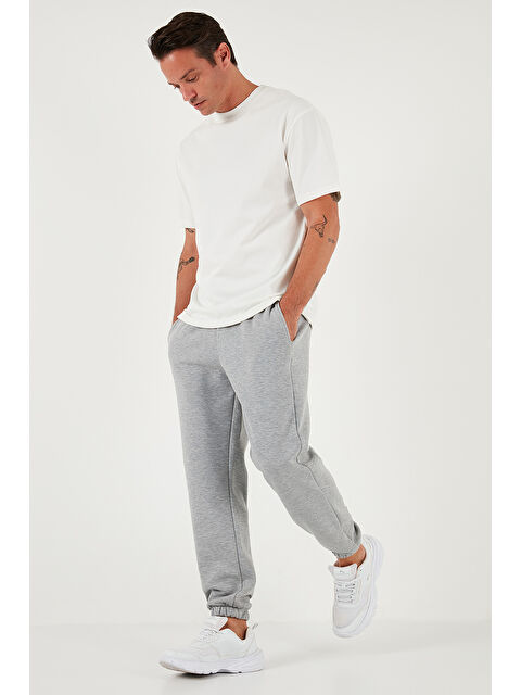 Buratti Pamuklu Regular Fit Normal Bel Lastikli Paça Cepli Erkek Eşofman Altı 59080153W4 - S000286914-74