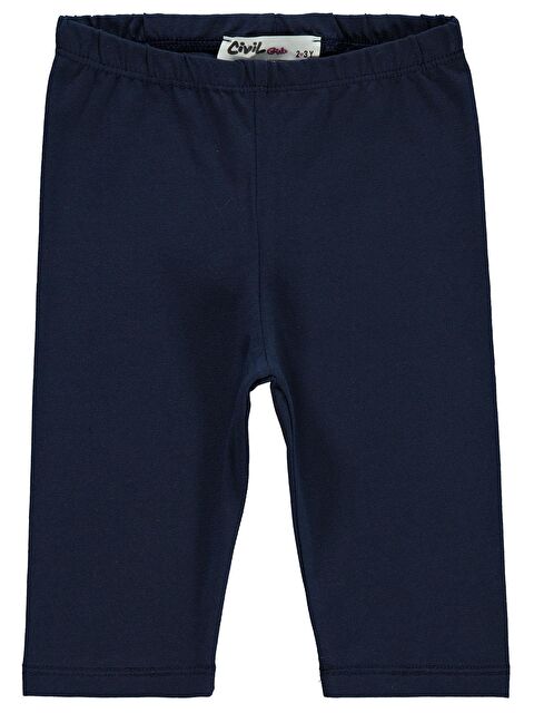 Civil Girls Kısa 2-5 Yaş Tayt - Lacivert 3-4 Yaş - S000198287-21164