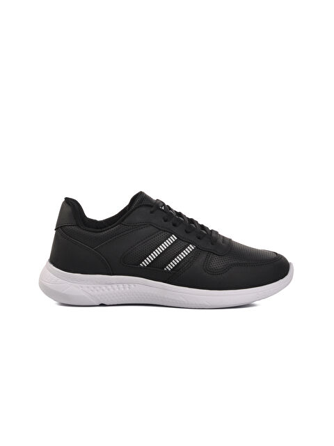 Ayakmod Siyah-Beyaz Unisex Bağcıklı Sneaker Pasomia 011 - S000273629-37424