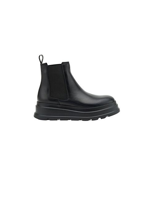 Frau Kadın Bot 86L3 PONCHO Ankle Boot Nero - S000515849-19351