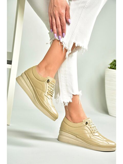 Fox Shoes Bej Kadın Ayakkabı U5553013 - S000401177-19928