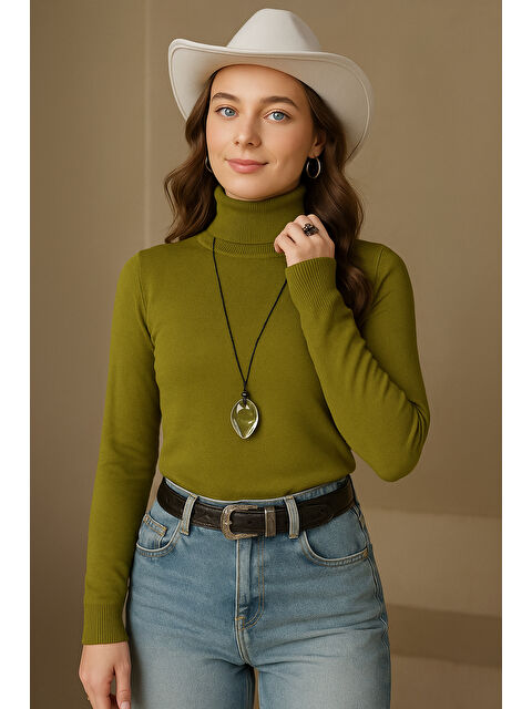 Fashion Friends Regular Fit Balıkçı Yaka Kazak 25K0780K1 - S000485307-18194