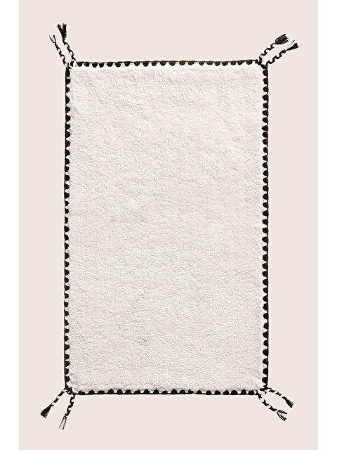 İrya Vina Tekli Banyo Paspası Bambu 50x80 cm Ekru - S000503564-19965